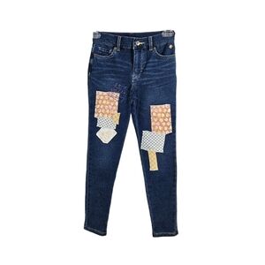 Matilda Jane Quilted Patch Skinny Jeans